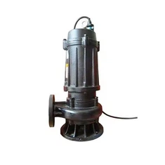 Bomba sumergible para aguas residuales con cortador